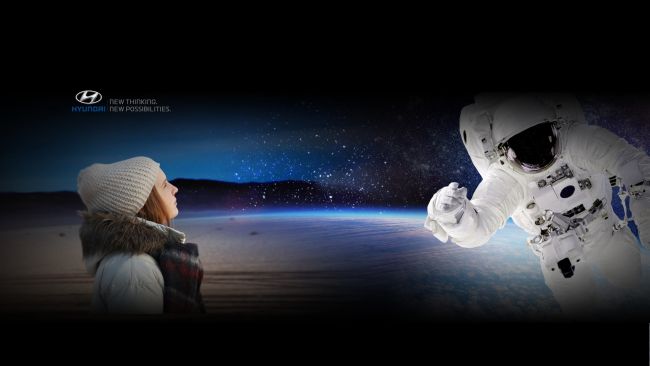 Hyundai, Uzaya Gönderdiği Mesajla Guinness Rekorlar Kitabına Girdi