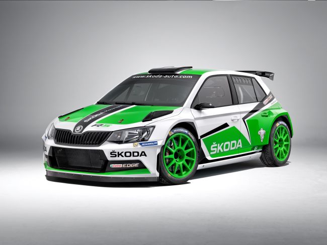 Skoda’nın Yeni Ralli Aracı Fabia R5 Yarışmaya Hazır!