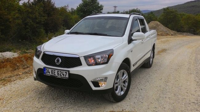 Ssanyong Korando Sports 4X2 AT Testi