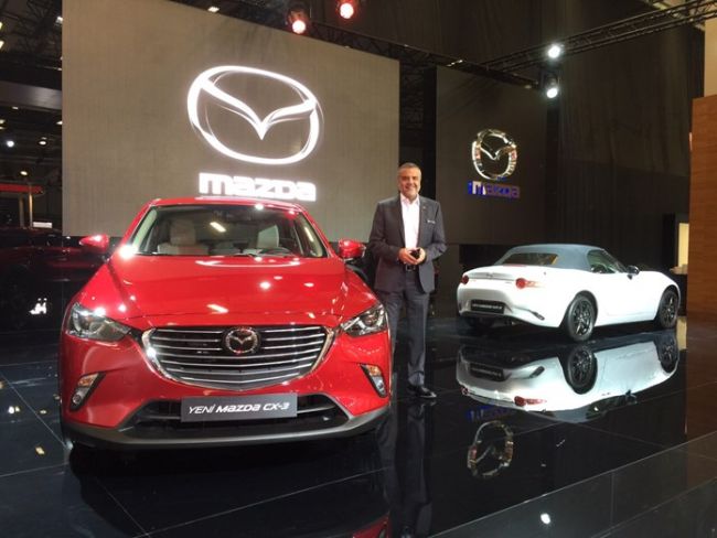 Mazda Auto Show 2015 Fuarı’nda yeni modelleri ile gövde gösterisi yaptı..