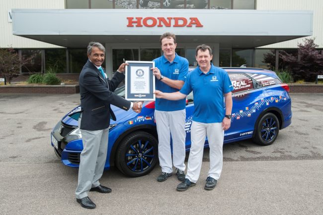 Honda’dan düşük tüketim rekoru