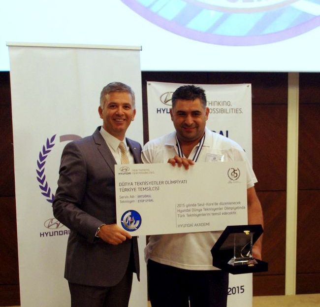 HYUNDAI’NİN EN BAŞARILI TEKNİSYENİ,  SERVİS OLİMPİYATLARI İÇİN KORE YOLCUSU