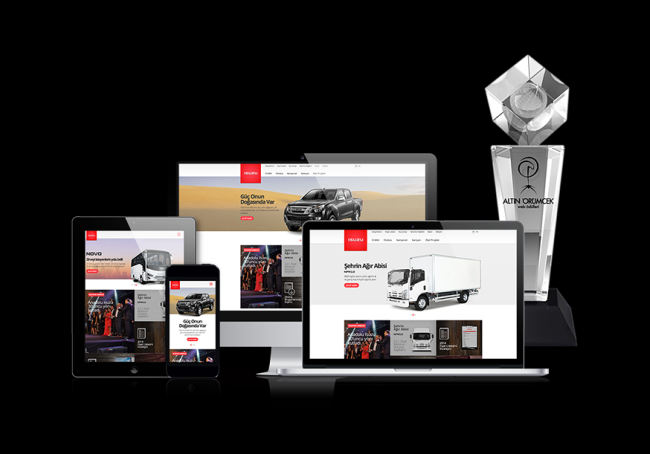Isuzu’nun Sitesine Bir Ödül de Altın Örümcek’ten