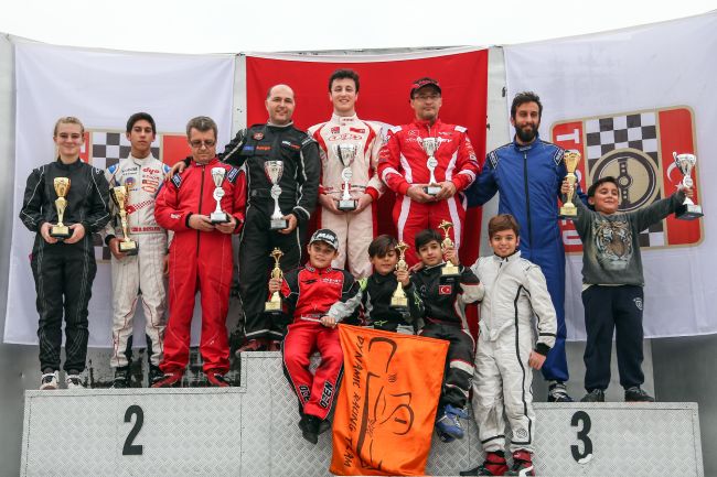 Kartingde Şampiyonlar Belirlendi