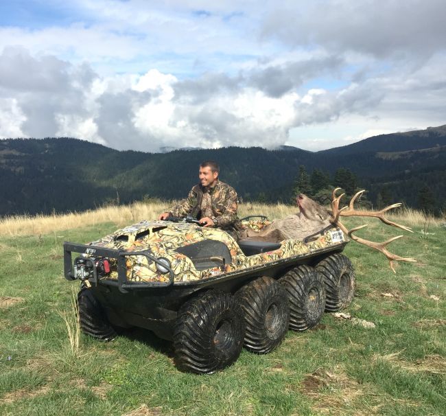 8 TEKERLEKLİ “ARGO” AVCILARIN HİZMETİNDE