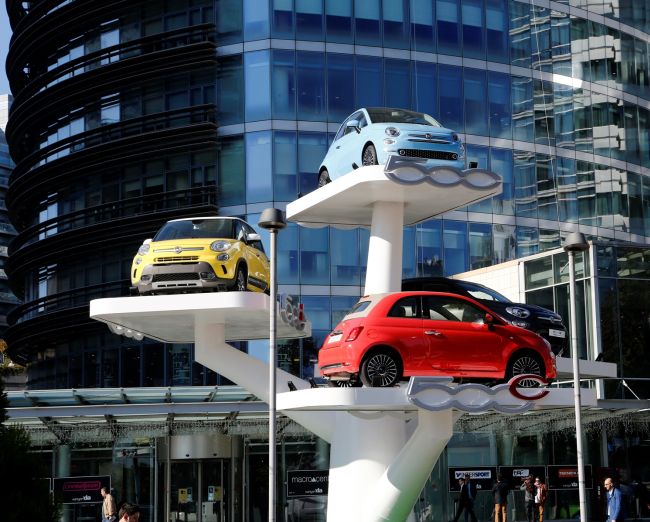 Fiat 500 Aile Ağacı Kanyon’da