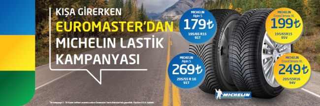 Euromaster’da lastik değişim zamanı