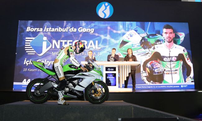 İntegral Menkul Değerler’in yeni reklam yüzü Kenan Sofuoğlu oldu