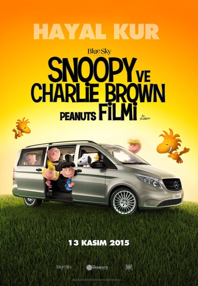 Mercedes-Benz Vito Tourer, Snoopy ve Charlie Brown ile biraraya geldi