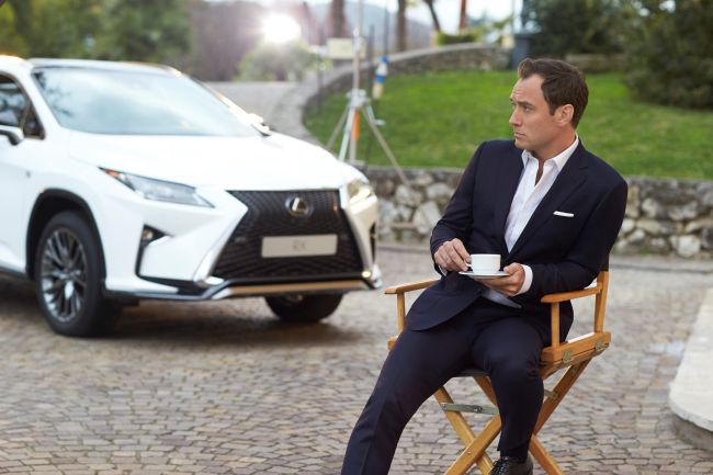 Jude Law Yeni Lexus RX’in Reklam Yıldızı Oldu