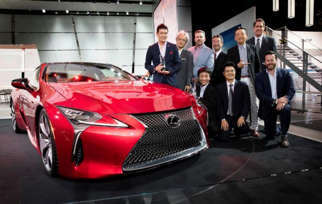 Lexus LC 500 EyesOn Design Ödülü’nü Kazandı