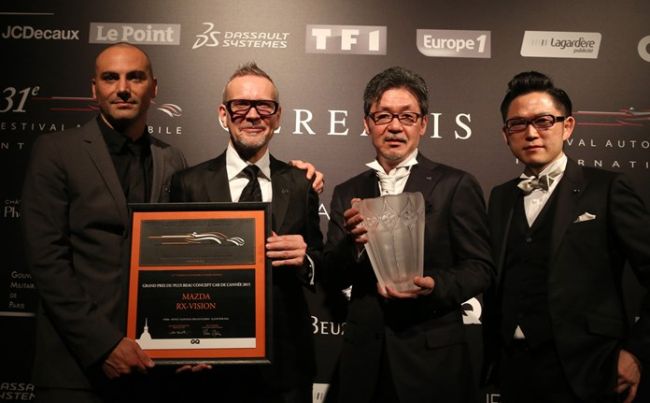 Mazda RX-VISION en güzel konsept olarak seçildi