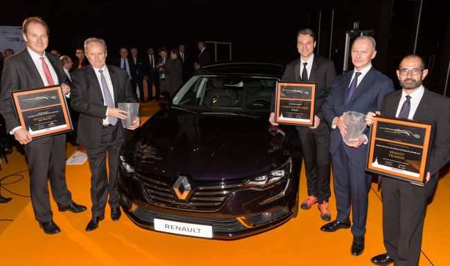 Renault Talisman ‘Yılın En Güzel Otomobili’ ödülüne layık görüldü