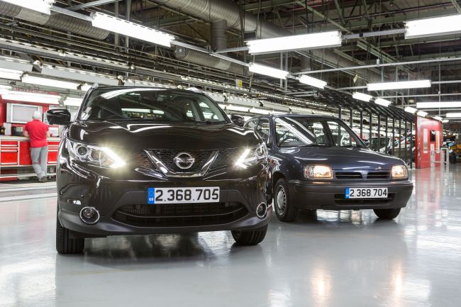 Qashqai, Nissan”in Avrupa da gelmiş geçmiş en çok üretilen otomobili oldu.