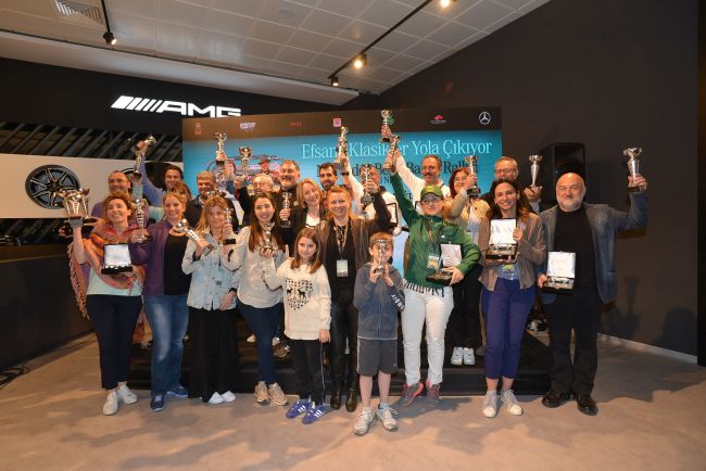 “Mercedes-Benz Bahar Rallisi 2016”da ödüller sahiplerini buldu