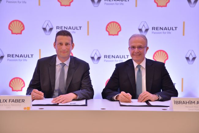 Renault ve Shell Akaryakıt Tedariği Konusunda Anlaşma İmzaladı