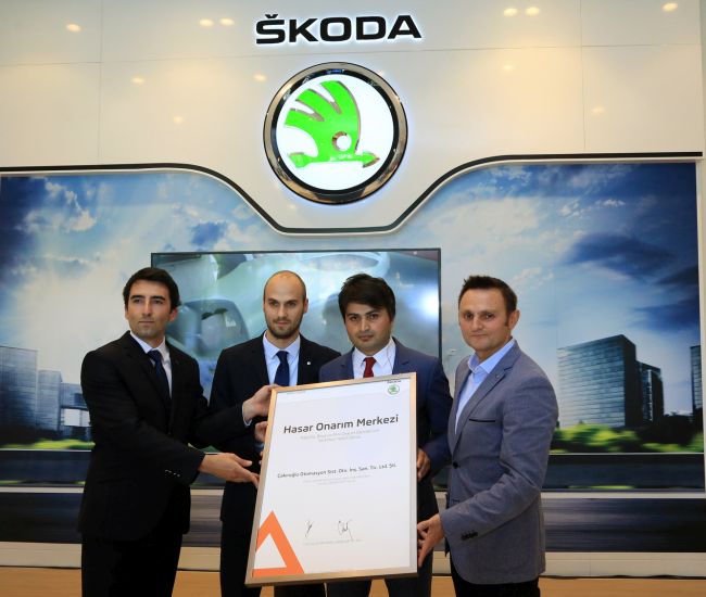 Skoda, Türkiye’de İlk Hasar Onarım Merkezi ile Fark Yaratıyor