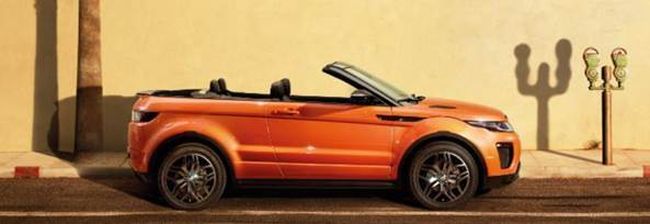 HER MEVSİME UYGUN RANGE ROVER EVOQUE CONVERTIBLE