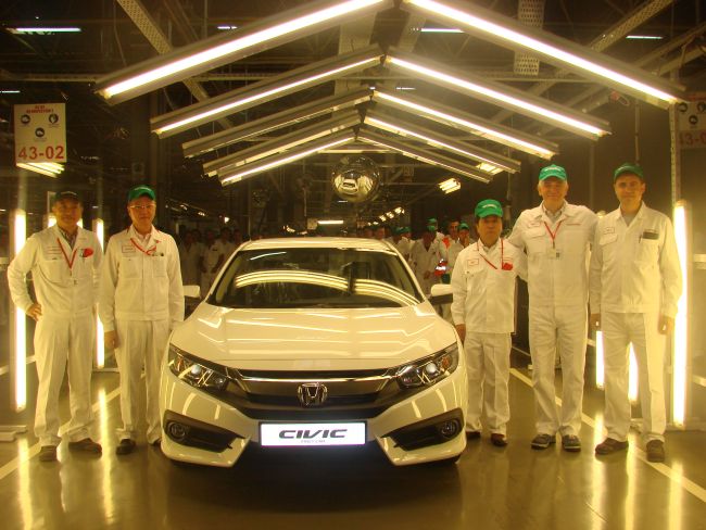 Yeni Honda Civic Sedan üretimi başladı