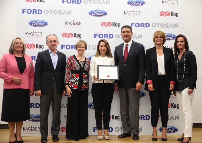 Ford Otosan, KAGİDER’den Fırsat Eşitliği Modeli Sertifikası alan ilk otomotiv şirketi oldu