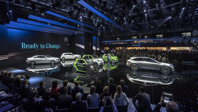 Mercedes-Benz “E-mobilite” temasıyla Paris Otomobil Fuarı’nda 