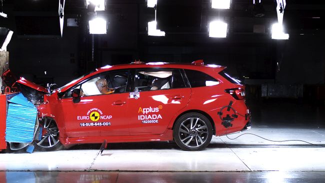 Subaru Levorg’a Euro NCAP 2016 Güvenlik Testi’nden Tam Not
