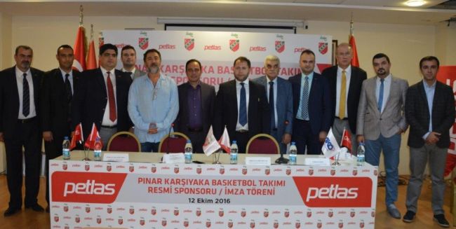 PETLAS, PINAR KARŞIYAKA’YA SPONSOR OLDU