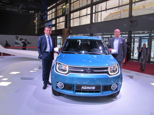 Suzuki’nin En Yeni Crossover Modelleri IGNIS VE SX4 S-CROSS Paris’te Yüzünü Gösterdi