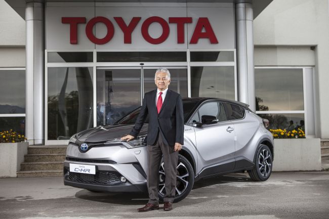 Toyota Otomotiv Sanayi Türkiye “Toyota C-HR” seri üretimine başladı