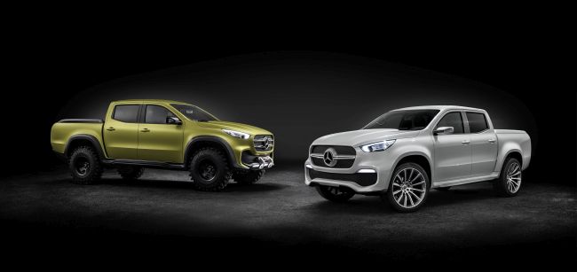 Mercedes-Benz Concept Pickup  Stockholm’de tanıtıldı