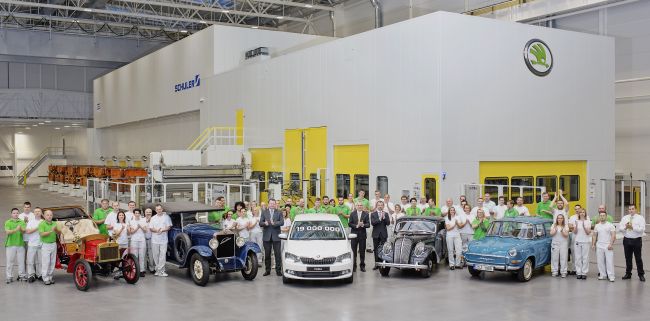 121 Yıllık Skoda, 19 Milyonuncu Aracını Üretti