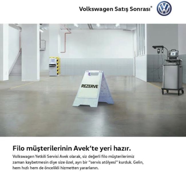 Türkiye’nin ilk ‘Volkswagen Filo Servisi’