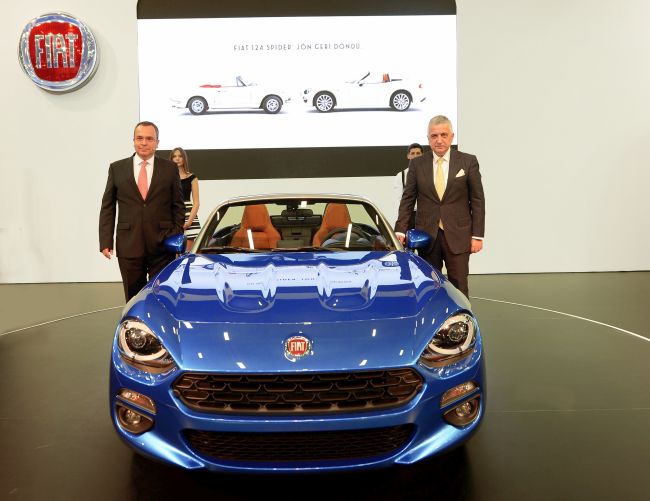 Fiat 124 Spider Türkiye’de!