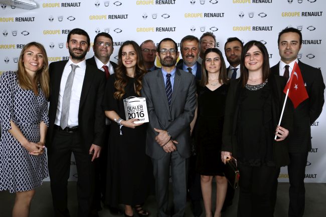 Türkiye’den Altı Renault Yetkili Satıcısı  “Yılın Yetkili Satıcısı”ödülü aldı