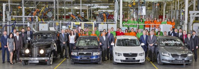 Skoda, 1 Milyonuncu Superb’i Üretti
