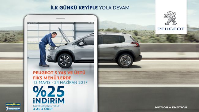 Peugeot’nuz ile İlk Günkü Keyifle Yola Devam