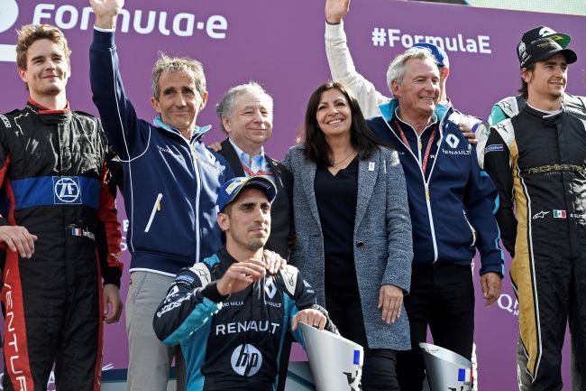 Renault e.dams Paris ePrix’nin Şampiyonu