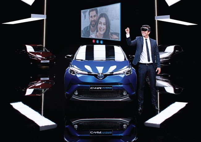 Toyota’nın İnteraktif Showroomuna Büyük İlgi