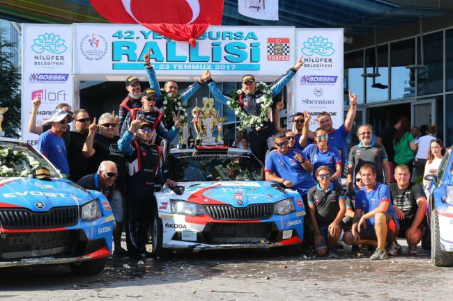 Yeşil Bursa Rallisinde Zirve Skoda’nın