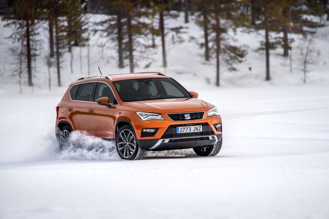 Kankkunen SEAT Ateca’yı kutuplarda kullandı