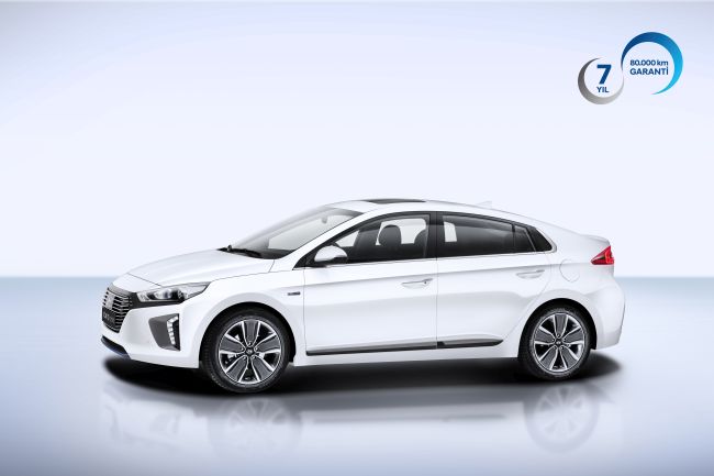 Hyundai IONIQ de 7 Yıl Garanti ile Koruma Altında