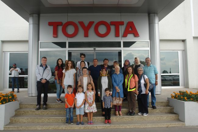 Toyota Otomotiv Türkiye Sanayi Aile Ziyaretleri