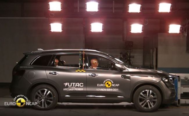 Yeni Renault KOLEOS’a Euro NCAP’ten Beş Yıldız