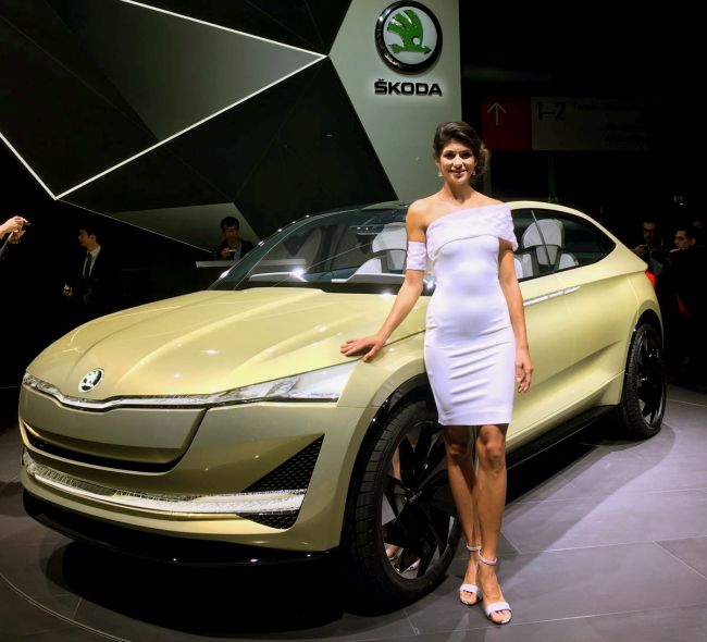 Skoda’nın Elektriklisi Frankfurt Fuarında