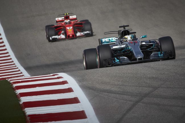 Mercedes AMG Petronas kutlama, Hamilton şampiyonluk için Meksika’da