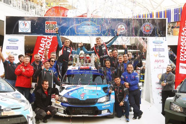 Skoda Fabia R5 ve BC Vision Motorsport  2017 Sezonunu Zirvede Tamamladı