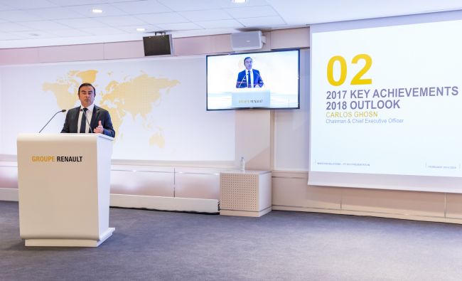 Renault Grubu’ndan rekor 2017 finansal sonuçları