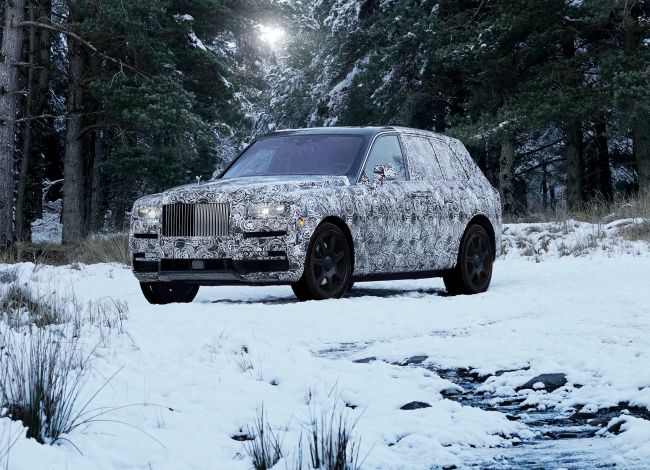 Rolls-Royce’un Yeni Suv Aracının adı ”Cullinan”