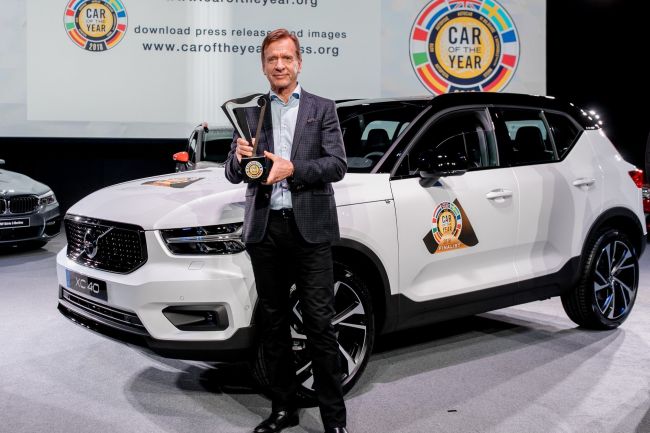 Yeni Volvo XC40, Avrupa’da Yılın Otomobili Seçildi
