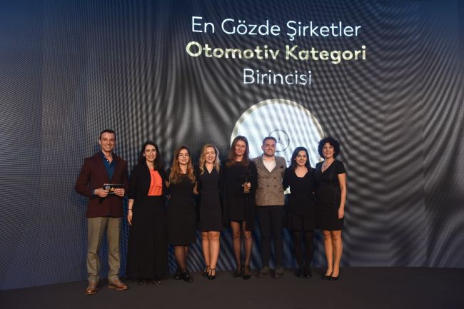 Mercedes-Benz Türk, bir kez daha “Otomotiv Sektörünün En Gözde Şirketi” seçildi